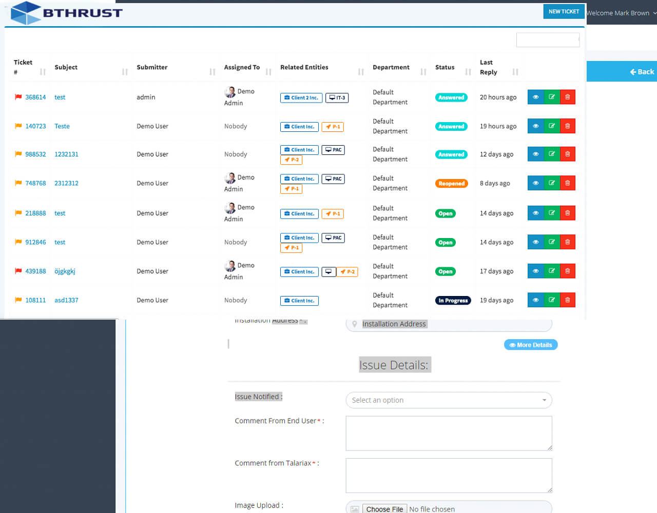 Single backend for orders