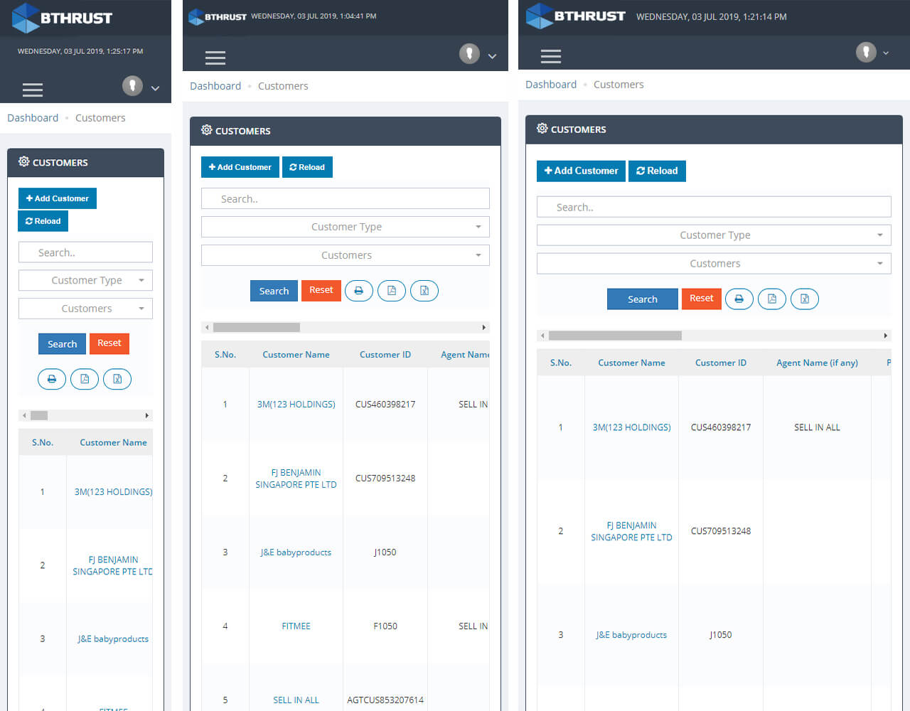 Single backend for orders