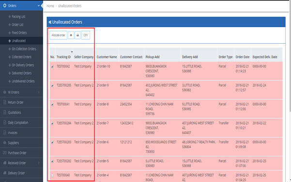 Mass functions in list view