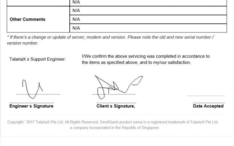 Single backend for orders